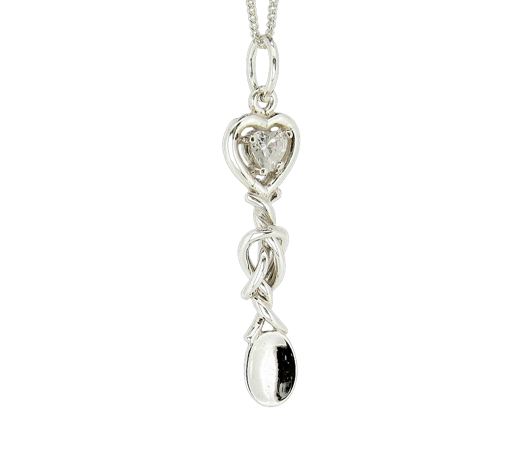 Celtic Love Spoon Necklace – Swax Jewellery Barmouth